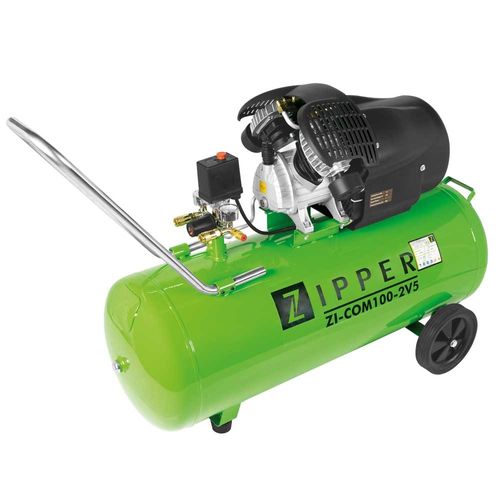 Compresseur d'air - ZI-COM100-2V5 - Zipper Maschinen - électrique / sur roulette / lubrifié à l'huile