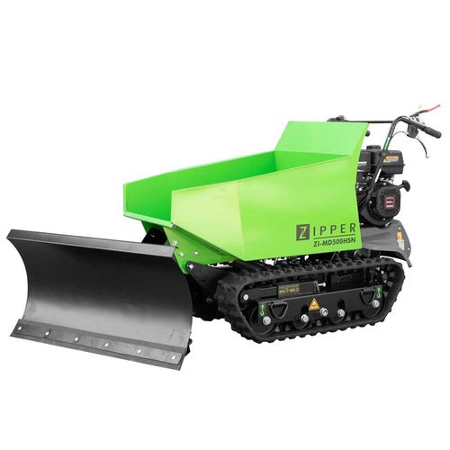 Mini-dumper sur chenilles - ZI-MD500HSN - Zipper Maschinen - thermique / à déchargement frontal