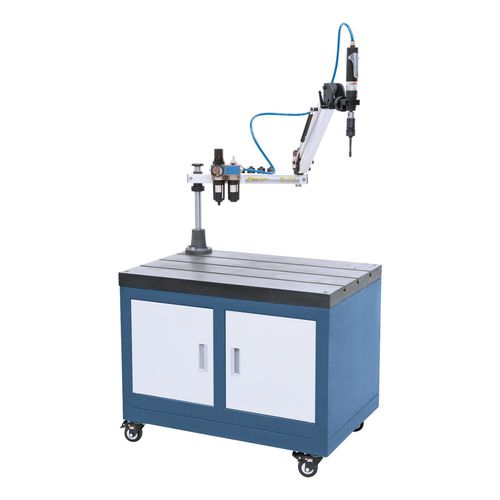 Machine à tarauder verticale - TM 12 P / R 1000 - Bernardo - pneumatique / automatique