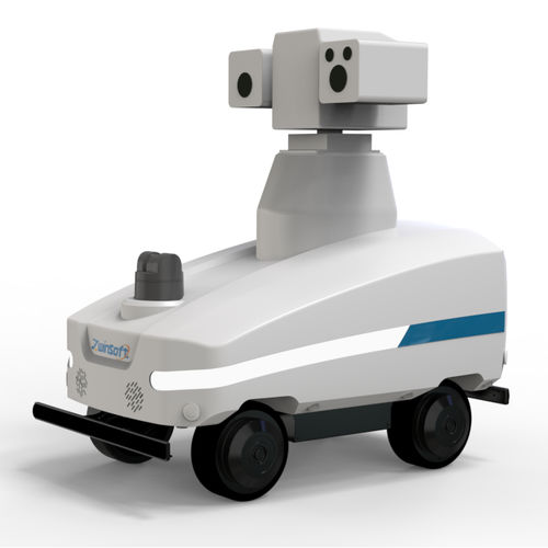 Robot d'inspection à roues - ZWIN-PATROL06 - Tianjin Zwinsoft Technology Co.,Ltd. - à transducteur multiple / télécommandé / modulaire
