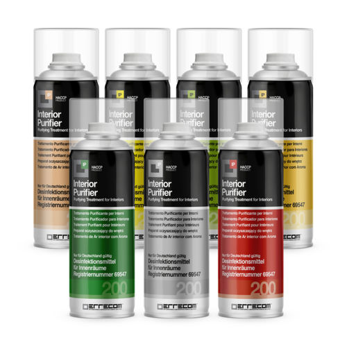 Aérosol désinfectant - INTERIOR PURIFIER - ERRECOM SRL
