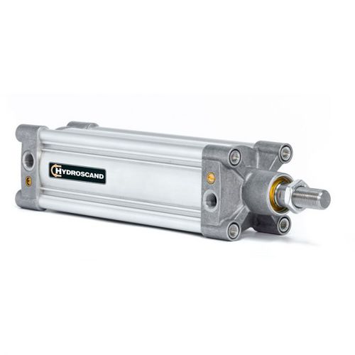 Vérin pneumatique - C63MP2C series - Hydroscand - à piston / à tige / en laiton