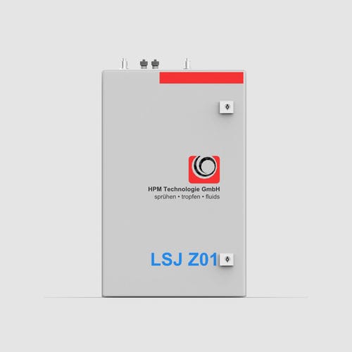 Unité de lubrification à huile - LSJ Z01 - HPM Technologie GmbH - à pulvérisation / pneumatique / électrique