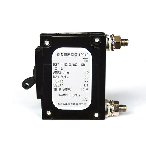 Disjoncteur hydraulique-magnétique - B3 series - ZHEJIANG BSB ELECTRICAL APPLIANCES CO.,LTD - pour surcharge / pour protection de réseau / 4 pôles