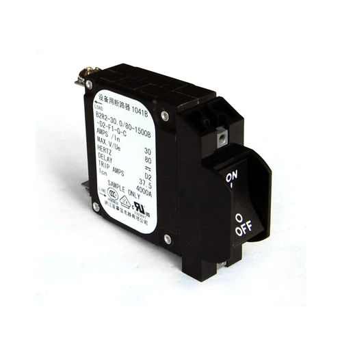 Disjoncteur hydraulique-magnétique - B2 series - ZHEJIANG BSB ELECTRICAL APPLIANCES CO.,LTD - à réarmement manuel / pour la distribution électrique / de générateur