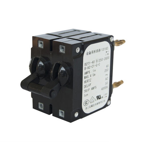 Disjoncteur hydraulique-magnétique - B2 series - ZHEJIANG BSB ELECTRICAL APPLIANCES CO.,LTD - à réarmement manuel / pour la distribution électrique / de protection moteur
