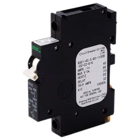 Disjoncteur hydraulique-magnétique - B3E Series - ZHEJIANG BSB ELECTRICAL APPLIANCES CO.,LTD - DC / AC / à réarmement manuel