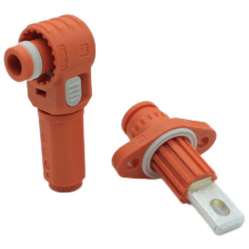 Connecteur de stockage d'énergie - E36 Series - ZHEJIANG BSB ELECTRICAL APPLIANCES CO.,LTD - d'alimentation électrique / à angle droit / prise
