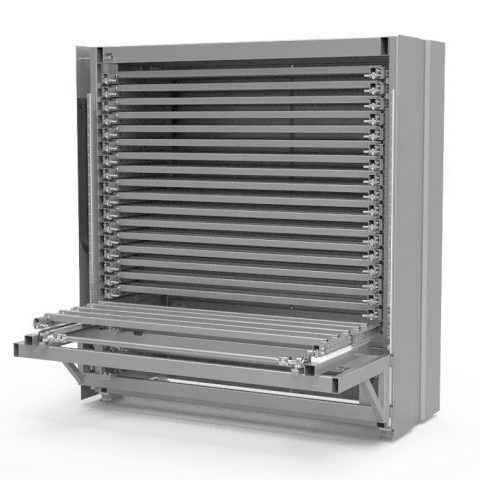Système de transfert de canettes - PowerSTORE - Cantec - pour machine transferts / modulaire / automatisé