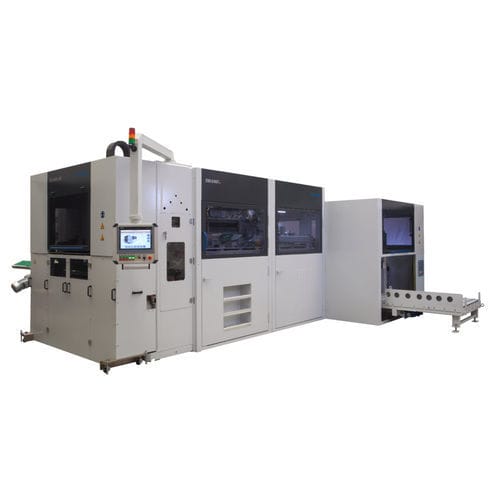 Machine de formage pour boîtes de conserve - END-O-MAT series - Cantec - en acier / pour aluminium / à grande vitesse