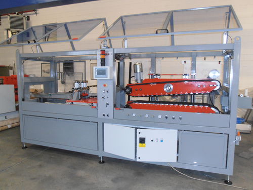 Tireuse et unité de découpe pour ligne d'extrusion de profilés - TSA 400 Combi - Teknomast Srl - pour ligne d'extrusion de tubes