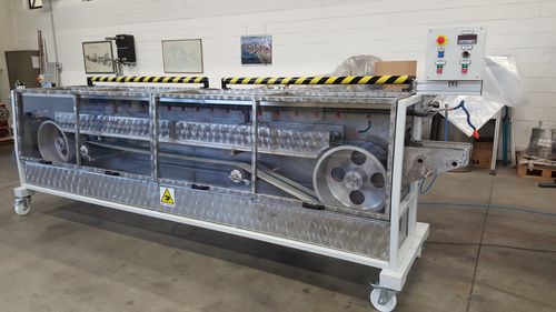 Bain de refroidissement pour extrusion - VRM - Teknomast Srl - de profilés / de tubes
