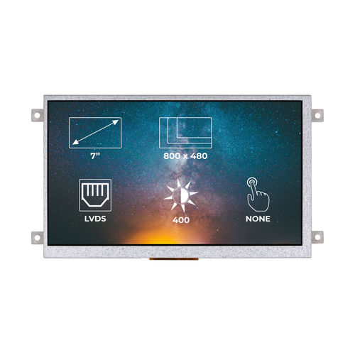 Module d'affichage TFT - RVT70AQLFWN00 - Riverdi - 800 x 480 / industriel / encastrable