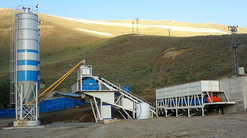 Centrale à béton mobile - MVS-100ML - MVS Proje - spéciale