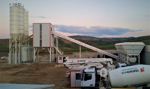 Centrale à béton stationnaire - MVS160S - MVS Proje - continue
