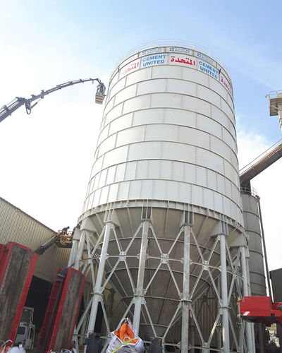 Silo boulonné - MVS Proje - soudé / de ciment / pour poudre