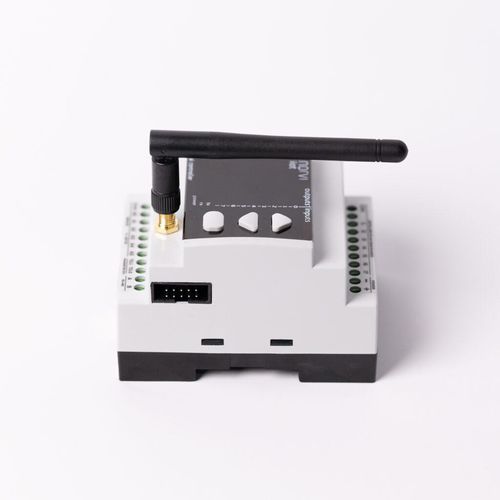 Automate programmable sur rail DIN - GSM-AE-07 series - ICONIC DEVICES PVT LTD - entrées analogiques / à entrées numériques / sorties relais