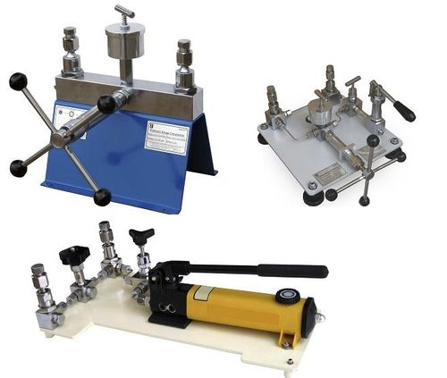 Comparateur de pression hydraulique - GCL, GCH series - Nagman Instruments & Electronics (P) Ltd. - pour calibration de pression