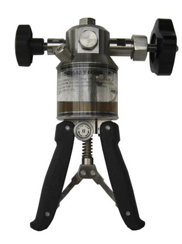 Pompe d'étalonnage hydraulique - HHP series  - Nagman Instruments & Electronics (P) Ltd. - manuelle / haute pression