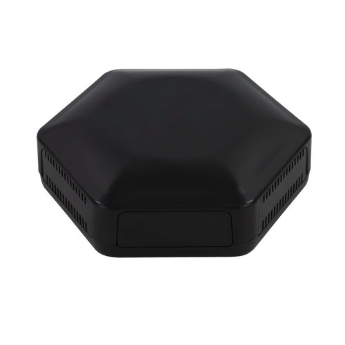 Boîtier ventilé - CBHEX1-24-BK - CamdenBoss Ltd - mural / de bureau / encastrable