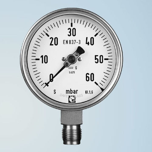 Manomètre analogique - R 40 - Schmierer GmbH - fileté / en plastique / en laiton