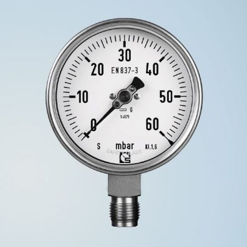 Manomètre à cadran - K 100 - Schmierer GmbH - fileté / G 1/2 / BSP 1/2