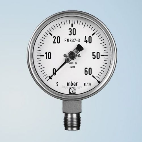 Manomètre à cadran - KU 100 - Schmierer GmbH - fileté / G 1/2 / BSP 1/2