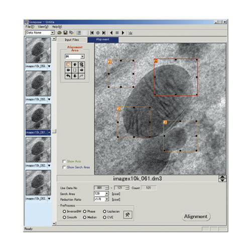 Logiciel d'automatisation - EM-05500TGP - Jeol - d'acquisition / de process / pour tomographie par TEM