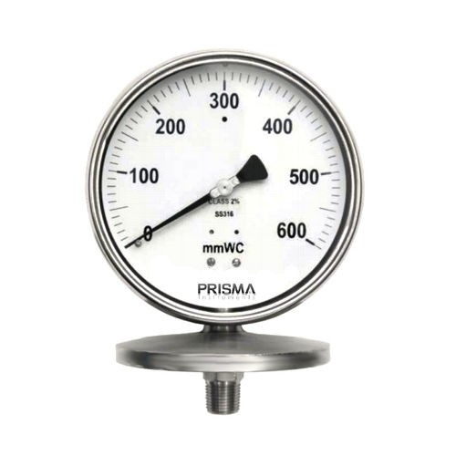 Manomètre à cadran - DSPG - Prisma Instruments - fileté / à bride / NPT 1/2