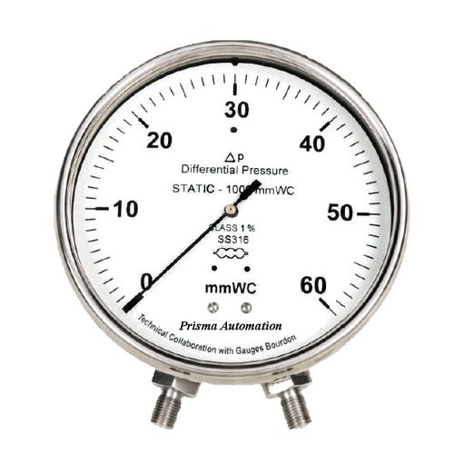 Manomètre différentiel - DPG-C - Prisma Instruments - à cadran / fileté / NPT 1/2