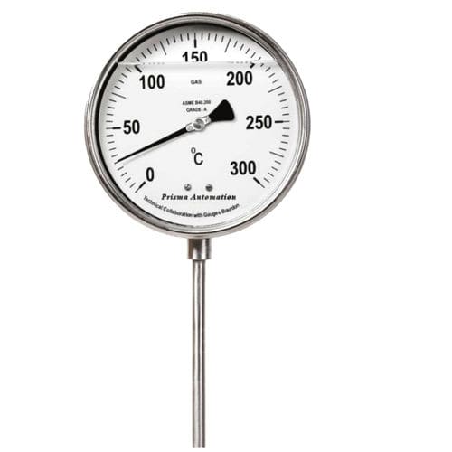 Thermomètre à dilatation de gaz - GDT - Prisma Instruments - à cadran / IP67 / en acier inoxydable