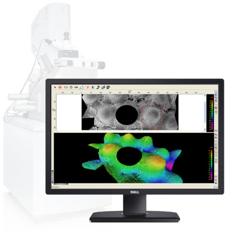 Logiciel d'imagerie numérique - MeX  - Bruker Alicona - de métrologie / de mesure / SEM