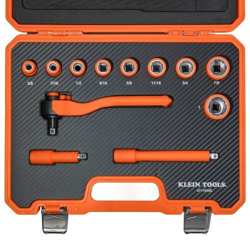 Kit de clés à douille - 47110INS - Klein Tools