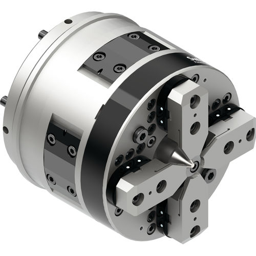 Mandrin de serrage de pièce hydraulique - OVEKAV - SwissChuck AG - de rectification / 3 mors / 4 mors
