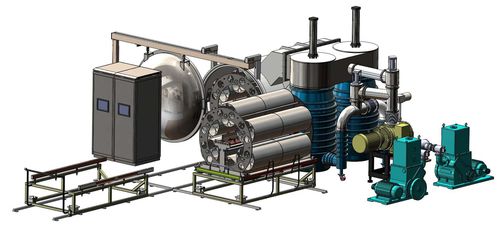 Machine de dépôt PVD - RTEP1800- Resistant Thermal Evaporator-Horizontal - Shanghai Royal Technology Inc. - par évaporation thermique / de film métallisé / sous vide