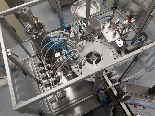 Remplisseuse / boucheuse pour flacon - ALBA SRT32 - SAMAS ITALY - rotative / monobloc / pour produits pharmaceutiques