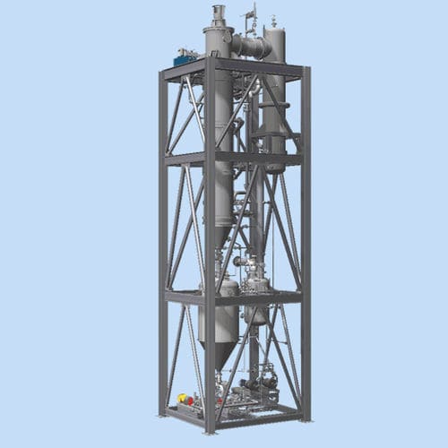 Évaporateur à couche mince - LCI - de process