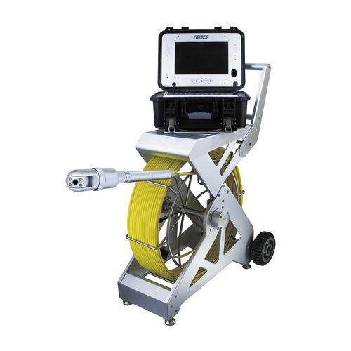 Vidéo-endoscope flexible - VISIO PRO 360B - FORBEST Europe GmbH - pour inspection de canalisations / pour tuyaux / affichage LCD