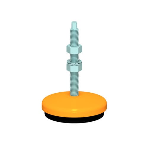 Pied pour machine-outil - 13180V - Martin Levelling Components - en NBR / en acier inoxydable / en acier
