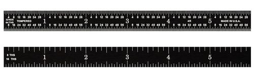 Règle en acier inoxydable - 522970060 - Fred V. Fowler