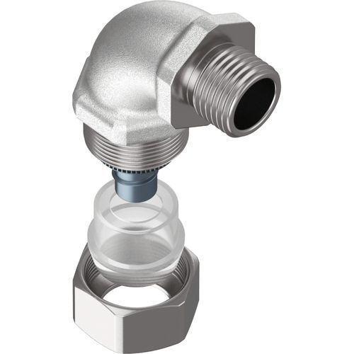 Raccord pour produits chimiques - CMCCP09PG09 - Teaflex S.p.a - pour eaux usées / pour gaz / fileté