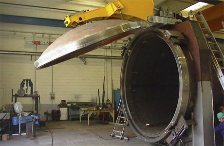 Autoclave de process - AAC - TERRUZZI - grande capacité / pour le caoutchouc / pour le béton cellulaire autoclavé aéré