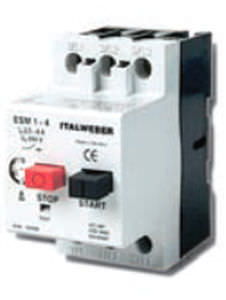 Disjoncteur thermique - ESM, ESB series - ITALWEBER - de puissance / de protection moteur