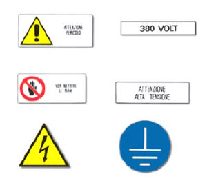 Étiquette adhésive - ITALWEBER - en planche