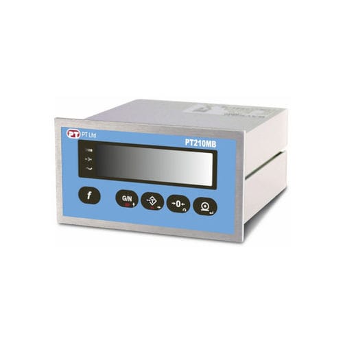 Indicateur de pesage affichage à LED - PT210 series - PT Limited - benchtop / encastrable / pour environnements sévères