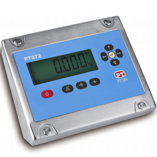 Indicateur de pesage numérique - PT272 - PT Limited - encastrable / IP66 / RS-232