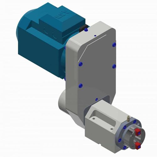 Broche d'usinage - DX22 - EUROMA - de refroidissement / à entraînement hydraulique