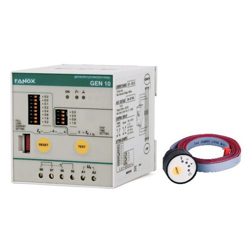 Relais de surcharge - GEN 10 - FANOX ELECTRONIC - d'absence de phases / de déséquilibre de phases / DC