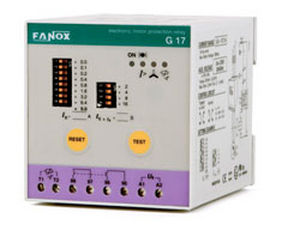 Relais de surcharge - G/BG EEx - FANOX ELECTRONIC - d'ordre de phases / de déséquilibre de phases / de température
