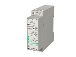 Relais de surveillance de tension - U1 - FANOX ELECTRONIC - monophasé / sur rail DIN / ajustable